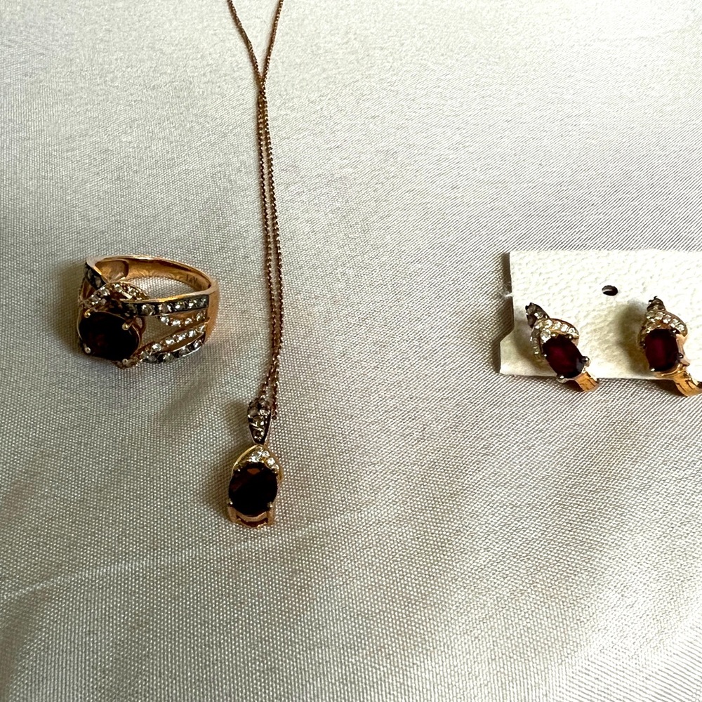 Levian chocolate diamonds set